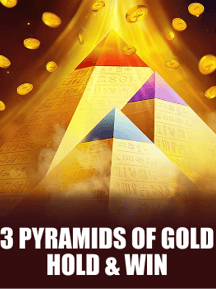 3 Pyramids of Gold: Hold & Win