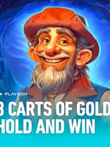 3 Carts of Gold: Hold and Win
