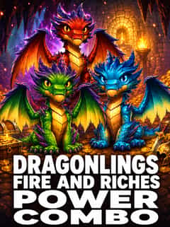 Dragonlings Fire and Riches Power Combo