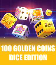 100 Golden Coins Dice Edition