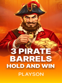 3 Pirate Barrels: Hold and Win