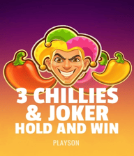 3 Chillies and Joker: Hold and Win