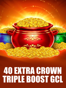 40 Extra Crown Triple Boost Golden Coins Link