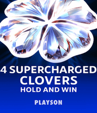 4 Supercharged Clovers: Hold and Win
