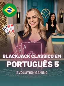 Blackjack Clássico em Português 5