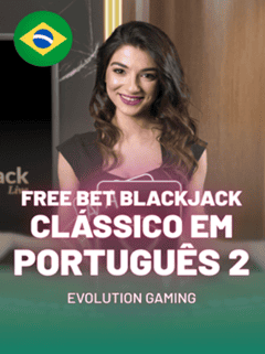 Free Bet Blackjack Clássico em Português 2