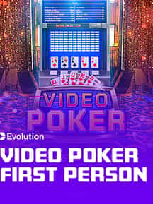 First Person Video Poker
