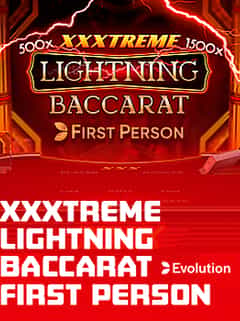 First Person XXXtreme Lightning Baccarat