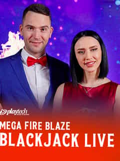Mega Fire Blaze Blackjack Live